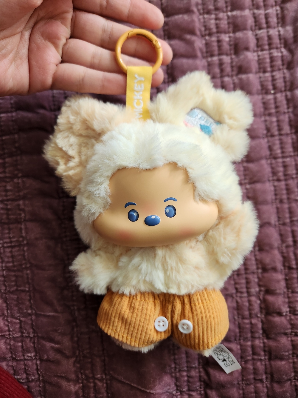 Disney x Miniso Mickey Plush Pendant